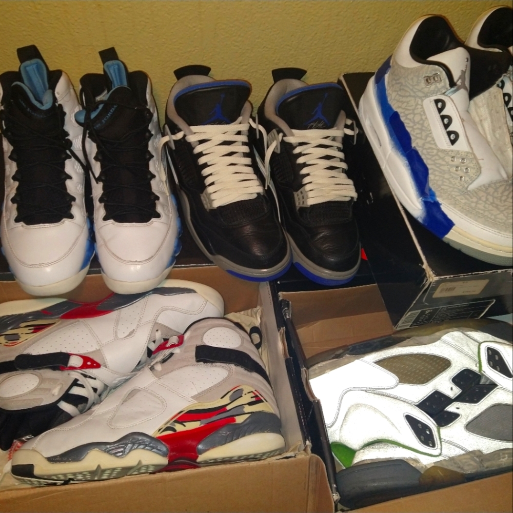 Jordans for sale need gone kid on the way .